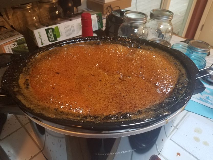 Slow Cooker Caramelized Honey