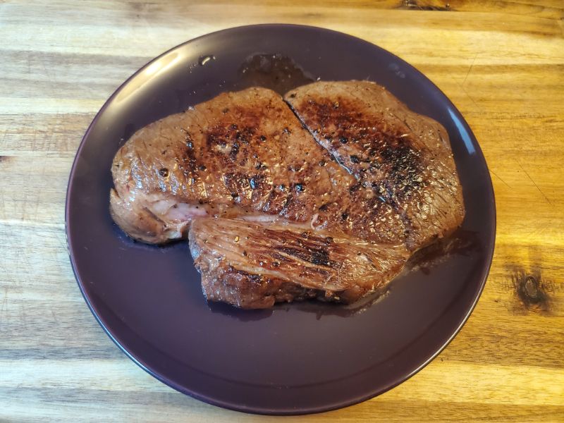 Pyment Marinade Steak, Resting