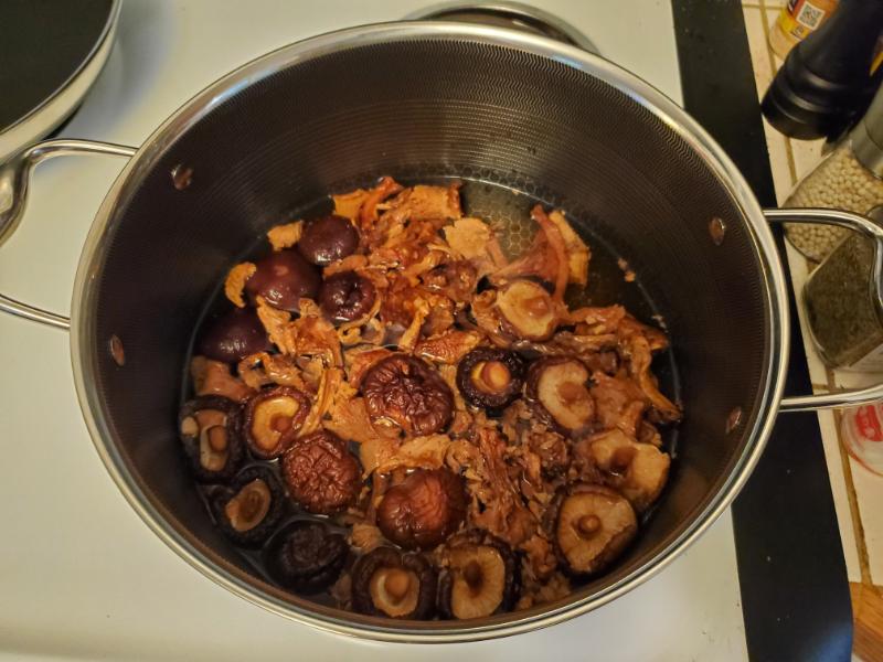 Mushroom-Garlic Mead